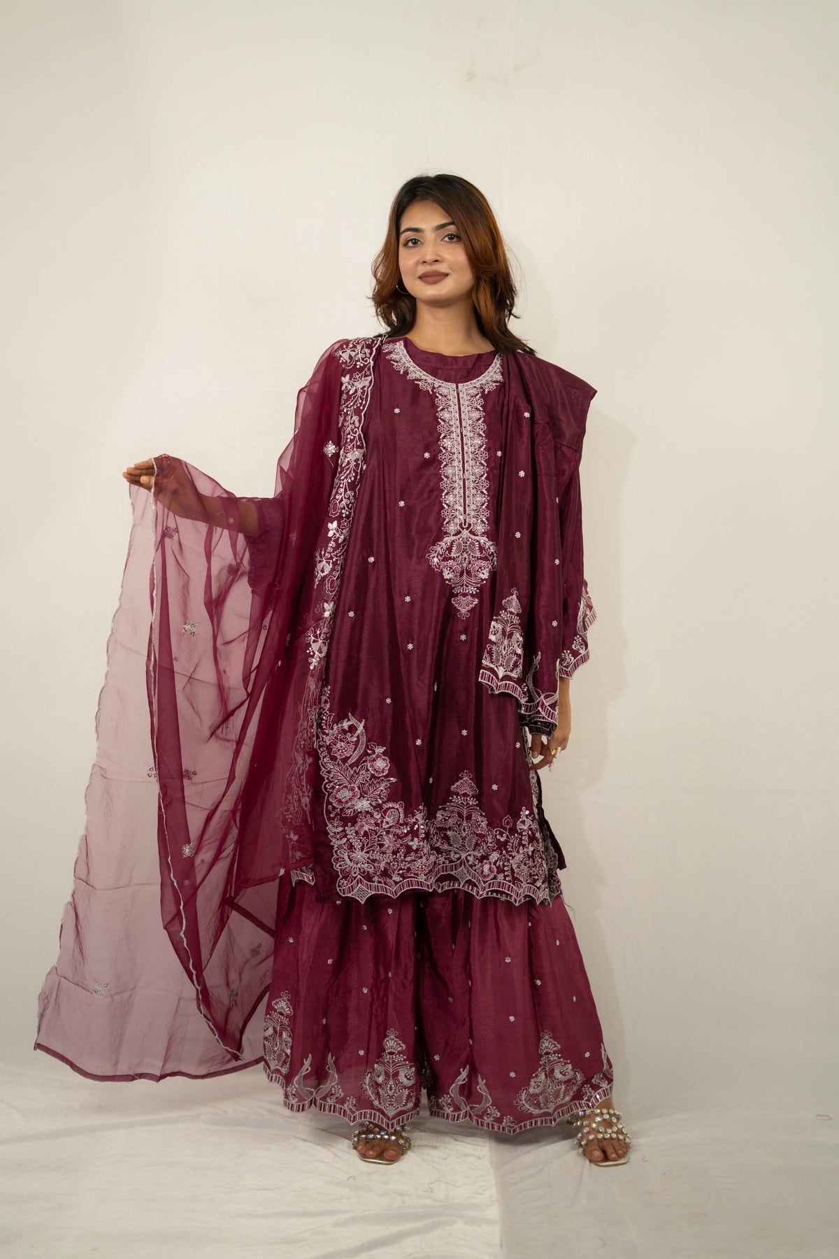 Shaam-e-Gul 3-Piece Set for Women – Ready-To-Wear Available